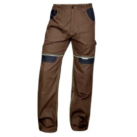 Ardon H8958 Cool Trend Pracovní kalhoty do pasu hnědé