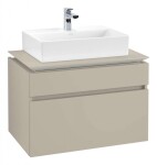 VILLEROY & BOCH - Memento 2.0 Umyvadlo nábytkové 50x42 cm, bez přepadu, otvor pro baterii, alpská bílá 4A225L01