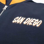 Nike Pánská bunda San Diego Padres MLB City Connect 2026 Authentic Dugout Bomber Velikost: 2XL
