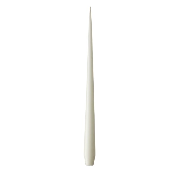 Ester & erik Svíčka Taper 32 cm – 13 Elderflower – set 2 ks, krémová barva, vosk