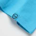 Basic tričko s krátkým rukávem- tyrkysové - 92 BLUE