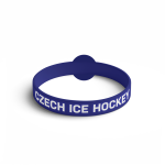 STŘÍDA SPORT Dětský Silikonový Náramek Český Hokej Czech Ice Hockey Team Logo Lev