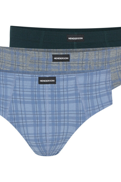 KALHOTKY CLASSIC 3P 1446 K675 AW 25 MODRO-ČERNÁ XXL