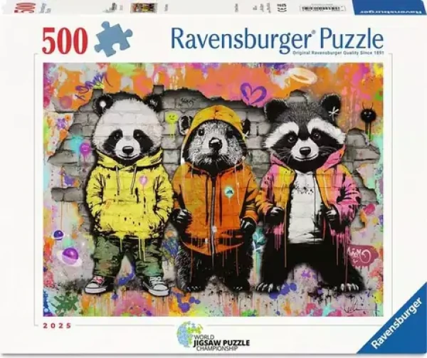 RAVENSBURGER Puzzle Chlupáči