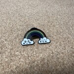 Pinarna.cz Duha vycházející z mráčku s různými obličeji