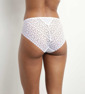 Dámské kalhotky DIM DAILY DENTELLE BRIEF - DIM - bílá M