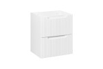 COMAD - Skříňka pod umyvadlo 50cm 2 zásuvky NOVA WHITE 5907611665220