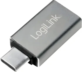 LogiLink AU0042 stříbrná / Adaptér / USB-C (M) - USB-A (F) / hliník / 5 Gbit/s (AU0042)