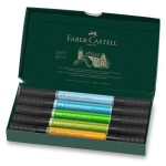 Popisovač Faber-Castell Pitt Artist Pen Dual Marker Animal sada 5 ks