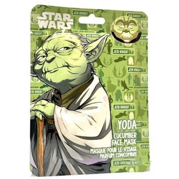 Star Wars Maska na obličej textilní 25 ml Yoda