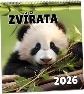 Nástěnný kalendář ARIA 2026 - Zvířata