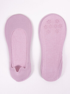 Yoclub Dámské ponožky Anti Slip Abs 3-Pack SKB-0052K-100A Purple 36-41