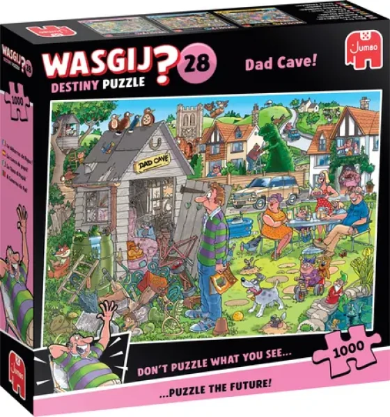 JUMBO Puzzle WASGIJ Destiny 28: Tátovo útočiště!