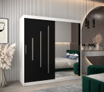 Šatní skříň Abi Y2 Barva korpusu: Bílá, Rozměry: 120 cm, Dveře: Dub artisan