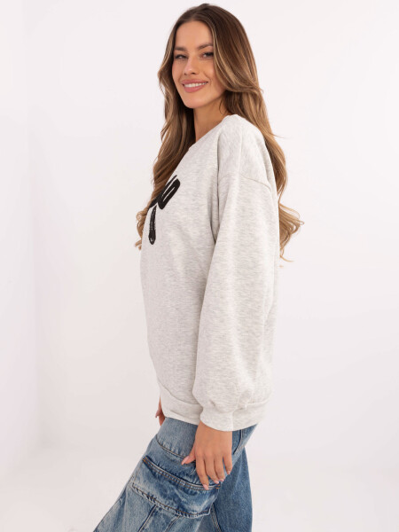 Mikina EM BL 617 16.01X světle šedá jedna velikost