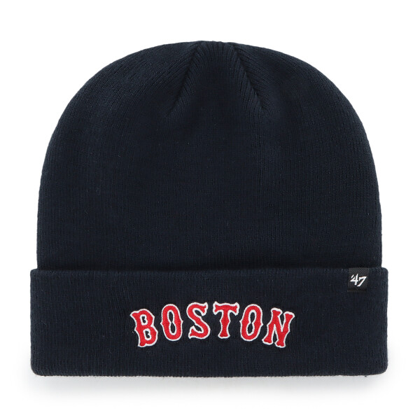 47 Brand Pánská zimní čepice Boston Red Sox MLB Script ’47 CUFF KNIT Navy