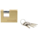 Zámek visací, mosazný B, ø 60 mm, STALCO