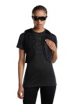 ICEBREAKER Wmns Merino 125 CL Sphe SS Tee Col Block, Black/Jet Heather/Cb (vzorek) velikost: S