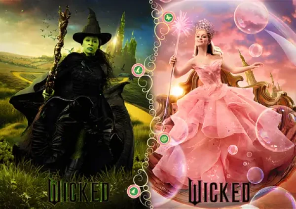 TREFL Puzzle Premium Plus Wicked: Elphaba Glinda