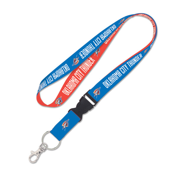 Wincraft Klíčenka Oklahoma City Thunder NBA Lanyard buckle 1"