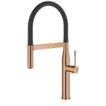 GROHE - Essence Dřezová baterie s flexibilním ramenem s přepínačem, Warm Sunset 30294DA0