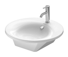 DURAVIT - Starck 1 Nábytkové umyvadlo s přepadem, průměr 58 cm, bílá 0406580000