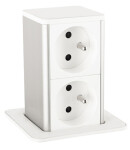 STRONG PowerUp zásuvka, 2x230V, Bílá, Fr (477463)