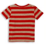 Tričko chlapecké s krátkým rukávem, Minoti, 1STRIPE 1, červená - 74/80 | 9-12m