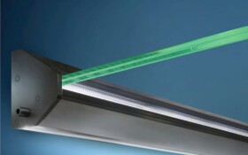 Vchodová stříška Guttavordach LED stříbrná / čirá, rozměry stříšky 160 × 100 cm