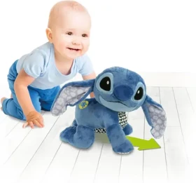CLEMENTONI BABY Plyšové zvířátko Lezoucí Stitch