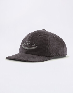 Patagonia Corduroy Cap '95 Oval Logo: Ink Black