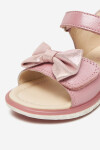 Sandály Lasocki Kids HEART CI12-2854-02B Přírodní kůže (useň)/-Přírodní kůže (useň)