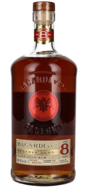 Bacardi Reserva Ocho 8y 40% 1 l (holá láhev)