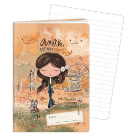 Sešit A6, 40 listů, typ 644 Anekke