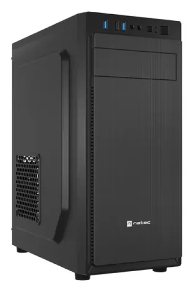 Natec Aracanta černá / PC skříň / Midi Tower / ATX/mATX/Mini-ITX / bez zdroje / USB 3.0 (NPC-2326)