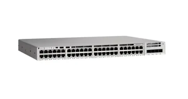 Cisco Catalyst 9200L / Switch / 48 portů (12x mGig + 36x 1G) / 4x 10G SFP+ Uplink / PoE+ / Network Essentials (C9200L-48PXG-4X-E)