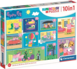 Clementoni Puzzle Prasátko Peppa 10v1