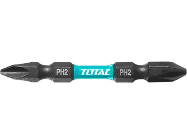 TOTAL-TOOLS Hroty oboustranné PH2+PH2 65mm 10 ks (TACIM16PH233)