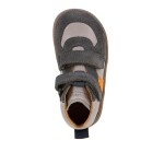Dětské celoroční kožené kotníkové barefoot boty LOOP HIGH-TOPS GREY Froddo G2110157-3 - 25