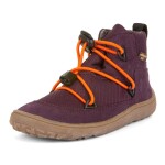 Dívčí celoroční barefoot boty TEX TRACK Purple, Froddo, G3110257-6, fialová - 33