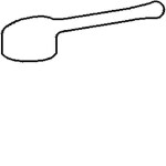 HANSA - Medipro Ovládací páka, chrom 02450006