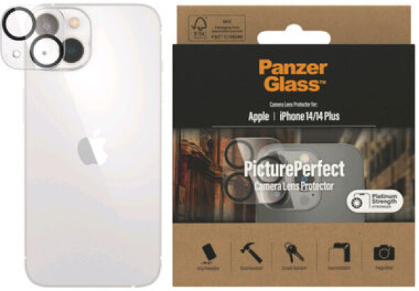 PanzerGlass PicturePerfect Ochranná skla čoček pro Apple iPhone 14/iPhone 14 Plus (399)