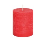 Svíčka válec červená rustikální 80/80 Gala Kerzen Svíčka válec červená rustikální 80/80 Gala Kerzen
