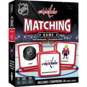 Masterpieces Puzzle Company Pexeso Washington Capitals Matching Game