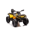 Mamido Dětská elektrická čtyřkolka Can-Am Outlander ATV žlutá