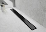 MEXEN - Flat M13 odtokový žlab 2v1 150, černý 1710150