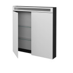 Dřevojas - Dvoudveřová galerka AIR GA2OE 80 - N03 Graphite 239329