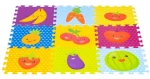 ECOTOYS Pěnové podlahové puzzle Ovoce