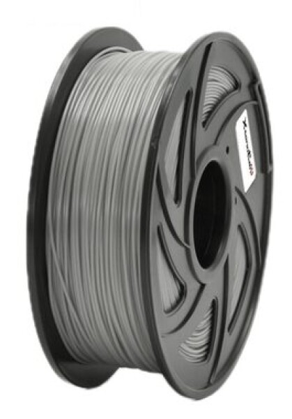 XtendLan PETG filament šedá / struna pro 3D tiskárnu / PETG / 1.75mm / 1kg   (3DF-PETG1.75-LGY 1kg)