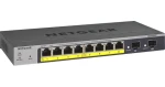 Netgear GS110TPv3 / Switch / 8x GE PoE+ / 55W budget / Smart Managed Pro / Fanless (GS110TP-300EUS)